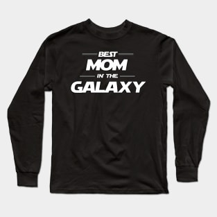 Galaxy MOM White color Long Sleeve T-Shirt